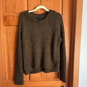 Sanctuary Textured Green Sweater